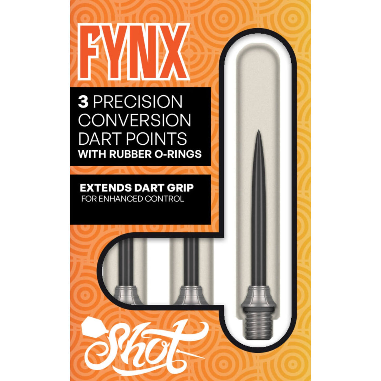 Shot - Fynx Conversion Points - 32.5mm - Soft Tip to Steel Tip -