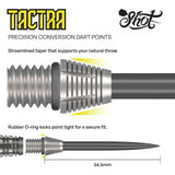 Shot - Tactra Conversion Points - 34.5mm - Soft Tip to Steel Tip -