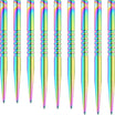 One80 - Goat Grooved Dart Points - 36mm 38mm 40mm - Rainbow / 36mm