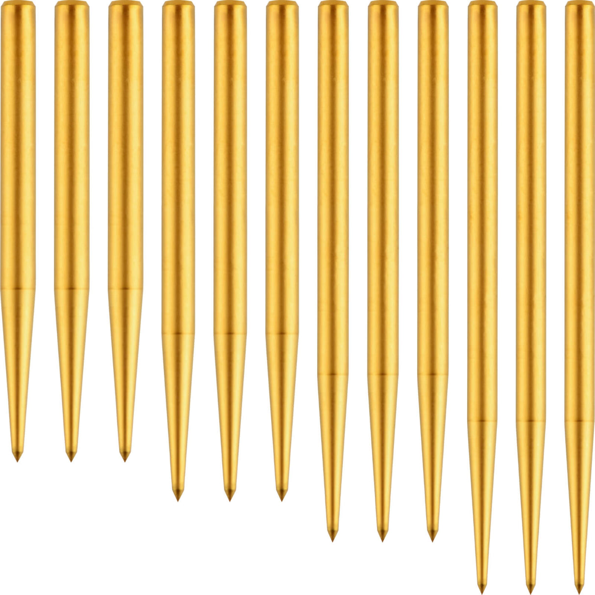 One80 - Goat Plain Dart Points - 35mm 38mm 41mm 45mm - Gold / 35mm