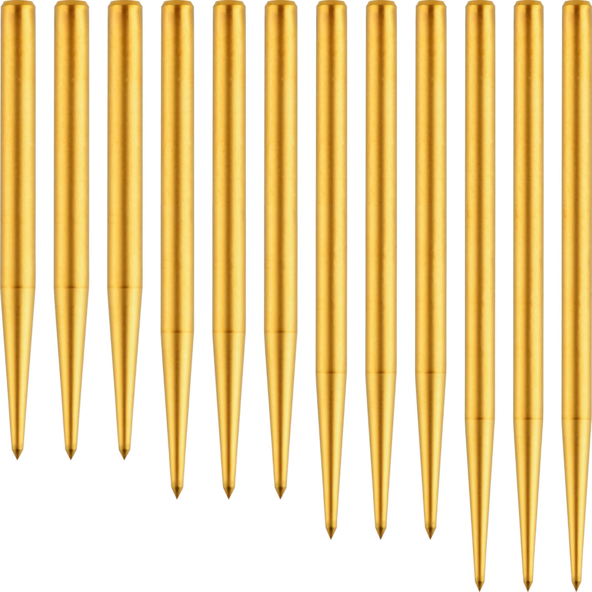 Point Accessories - One80 - Goat Plain Dart Points - 35mm 38mm 41mm 45mm Gold / 35mm
