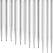 One80 - Goat Plain Dart Points - 35mm 38mm 41mm 45mm - Silver / 35mm