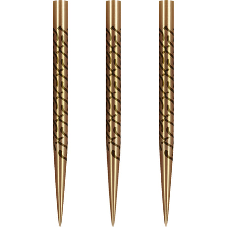 Shot - Warrior Kapene Gold Ti Dart Points - 32mm 35mm 38mm 45mm -