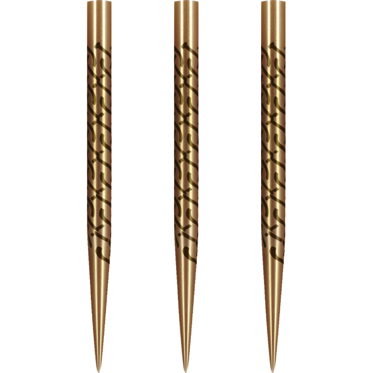 Point Accessories - Shot - Warrior Kapene Gold Ti Dart Points - 32mm 35mm 38mm 45mm