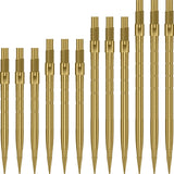 Harrows - Quick Point Micro Ridge Dart Points - 26mm 30mm 35mm 40mm - Gold / 26mm