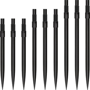 Harrows - Plain Quick Point Dart Points - 30mm 35mm 40mm - Black / 30mm