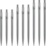 Harrows - Plain Quick Point Dart Points - 30mm 35mm 40mm - Silver / 30mm