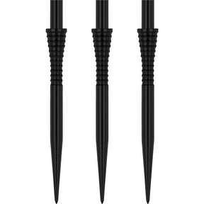 Red Dragon - Raptor Grooved Dart Points - 38mm - Black