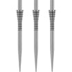 Red Dragon - Raptor Grooved Dart Points - 38mm - Silver