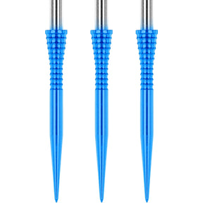 Red Dragon - Raptor Grooved Blue Dart Points - 35mm -