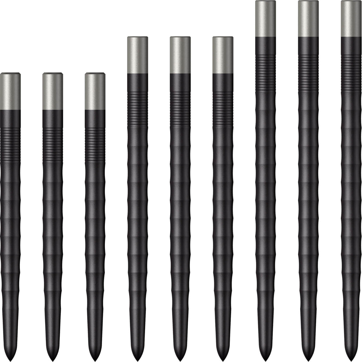 Point Accessories - Mission - Ripple Dart Points - 32mm 36mm 40mm 32mm / Black