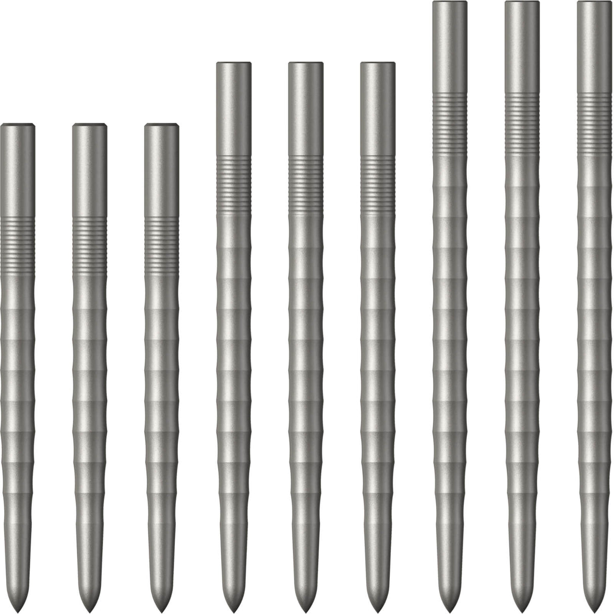 Mission - Ripple Dart Points - 32mm 36mm 40mm - 32mm / Silver