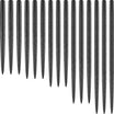 One80 - Long Taper Sanded Dart Points - 36mm 38mm 42mm 50mm 55mm