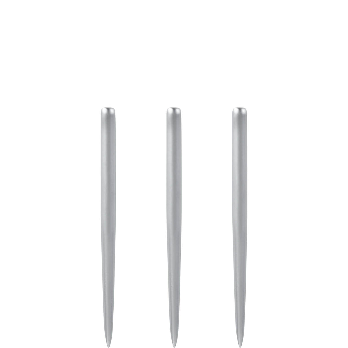 Point Accessories - One80 - Long Taper Dart Points - Silver - 32mm 34mm 36mm 38mm 42mm 50mm 55mm 38mm