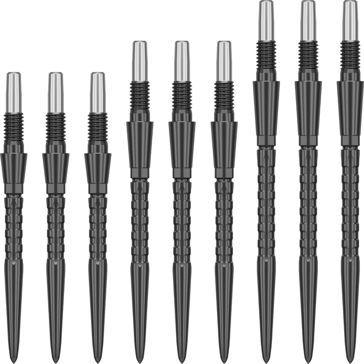 Point Accessories - Target - Swiss Storm Surge Dart Points - 26mm 30mm 35mm Black / 26mm