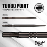 Shot - Plain Turbo Dart Points - 30mm 40mm