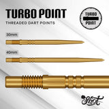 Shot - Plain Turbo Dart Points - 30mm 40mm