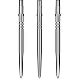 Shot - Silver Turbo Dart Points - 30mm 35mm 40mm