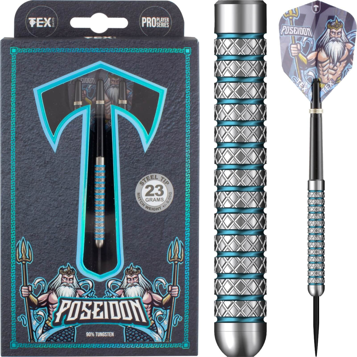 Tex - Poseidon Darts - 90% Tungsten - 23g 25g -