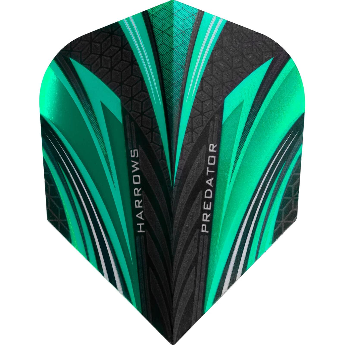 Dart Flights - Harrows - Predator - Standard Dart Flights Jade