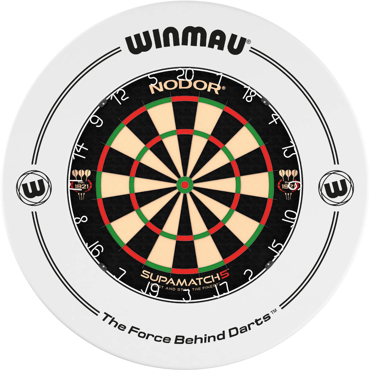 Surrounds &amp; Dartboards - Winmau - Printed Dartboard Surround &amp; Dartboard Bundle - Choose Your Board