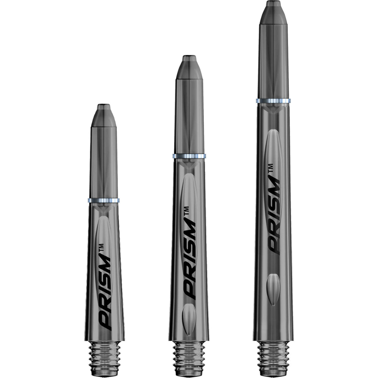 Winmau - Prism 1.0 Polycarbonate Dart Shafts - Extra Short (27mm) / Black Tint