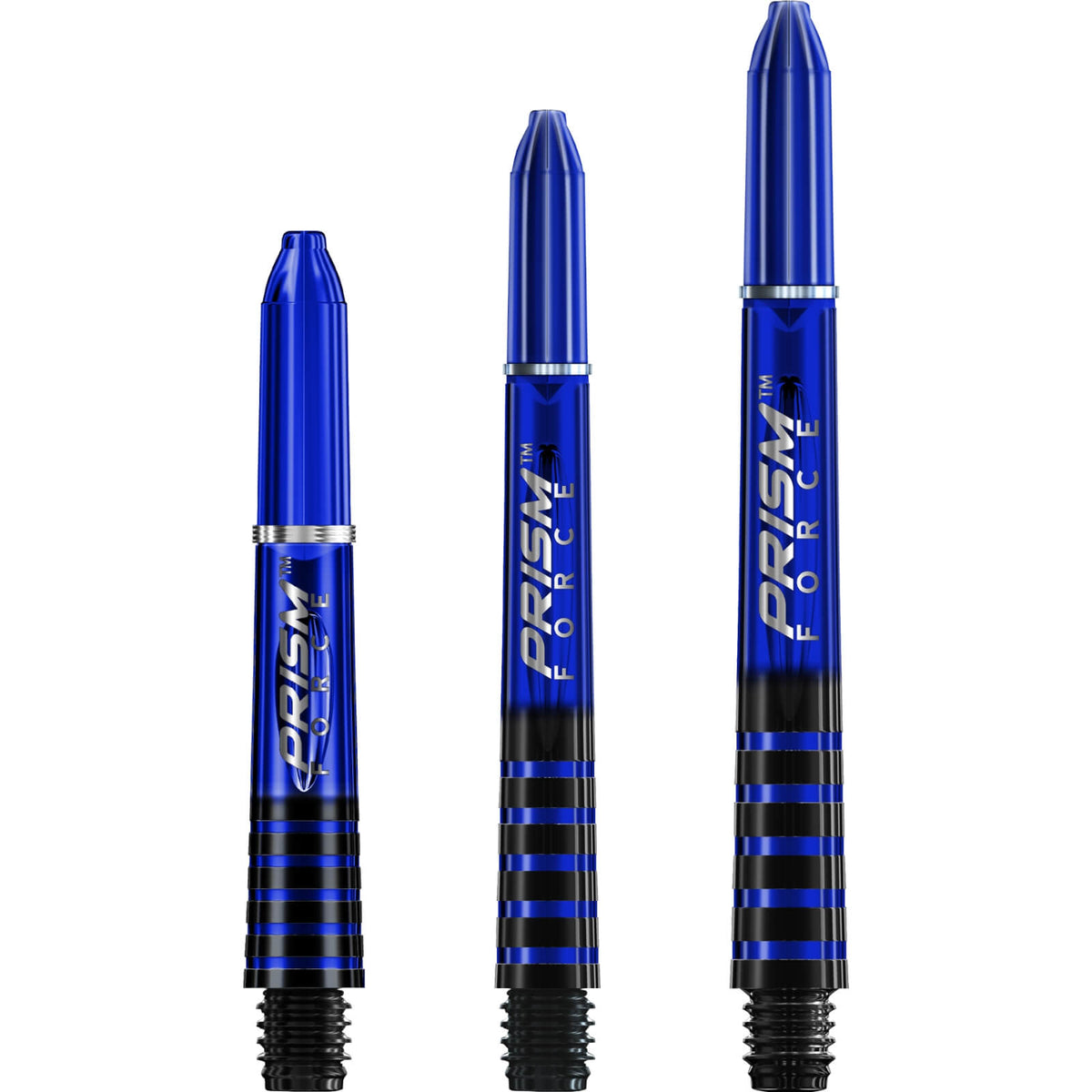 Dart Shafts - Winmau - Prism Force Polycarbonate Dart Shafts Short (35mm) / Blue