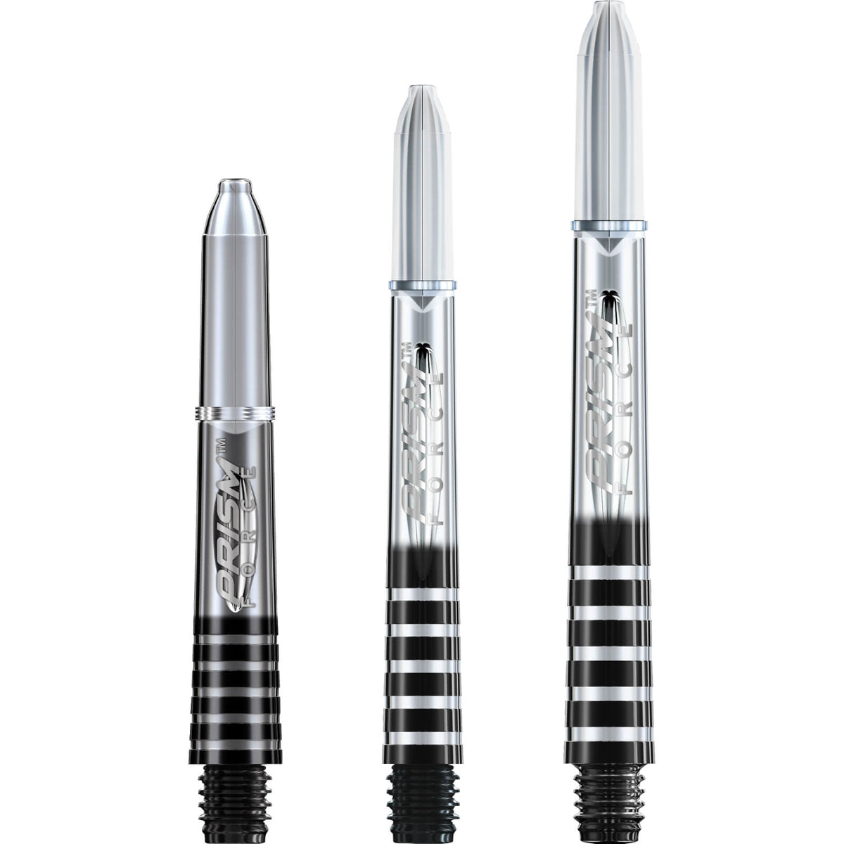 Dart Shafts - Winmau - Prism Force Polycarbonate Dart Shafts Short (35mm) / Clear