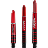 Winmau - Prism Force Polycarbonate Dart Shafts - Short (35mm) / Red