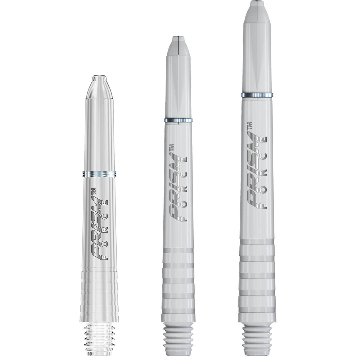 Dart Shafts - Winmau - Prism Force Polycarbonate Dart Shafts Short (35mm) / White