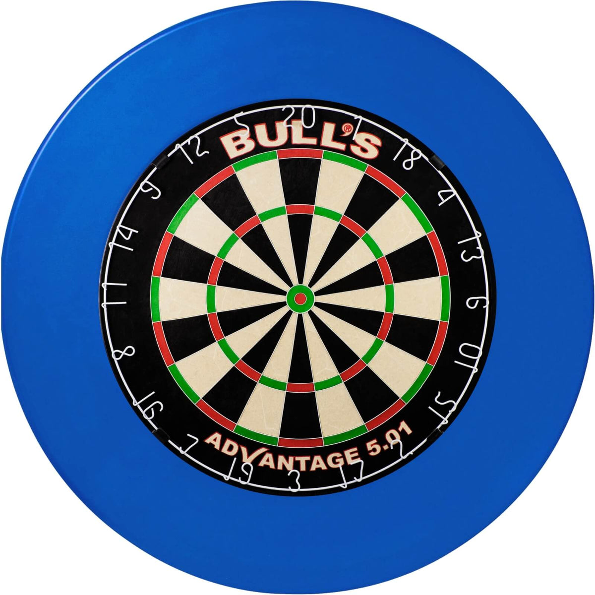 Surrounds &amp; Dartboards - Unicorn - Professional Dartboard Surround &amp; Dartboard Bundle - Choose Your Board Blue / Bulls NL - Advantage 501