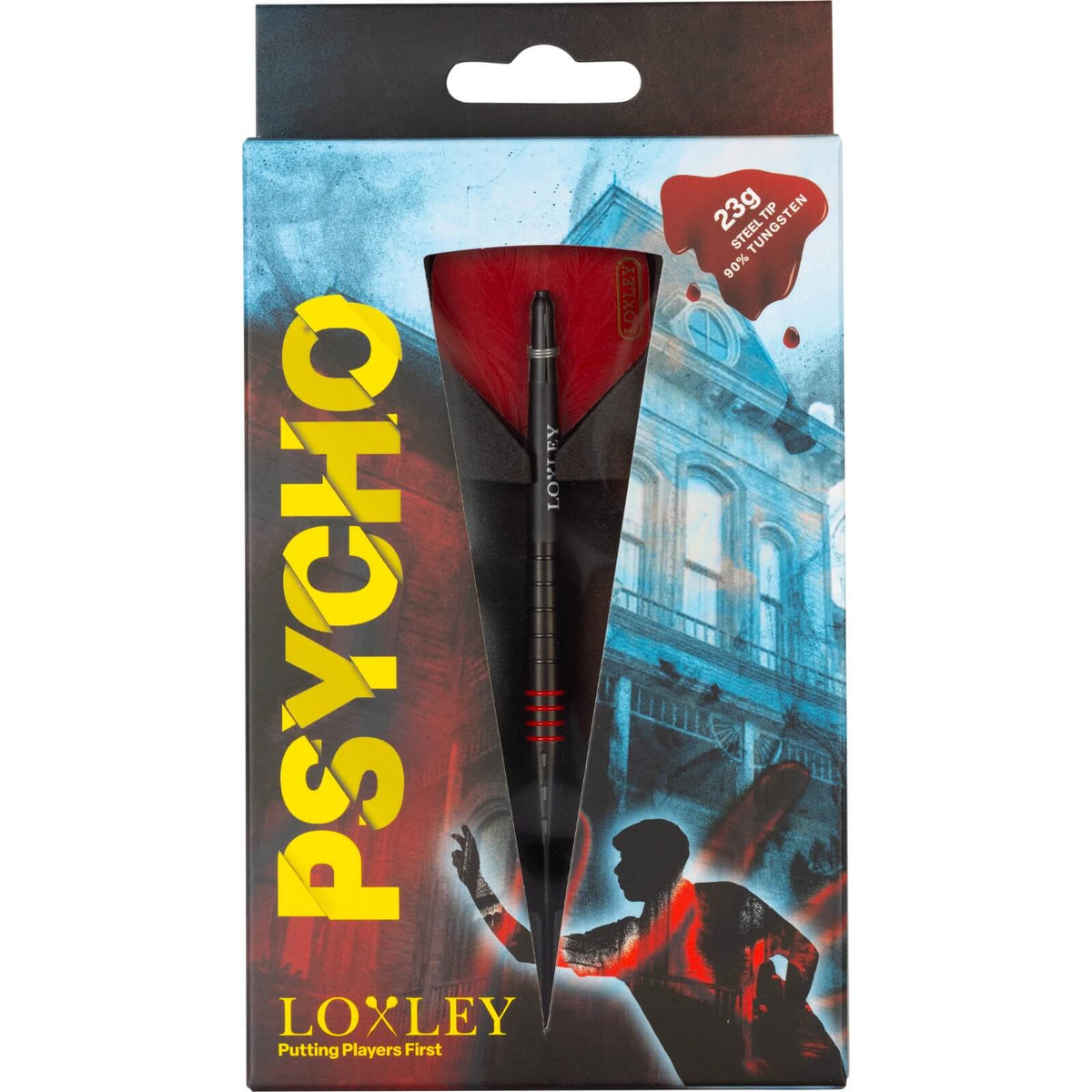 Loxley - Psycho Darts - Steel Tip - 90% Tungsten - 23g