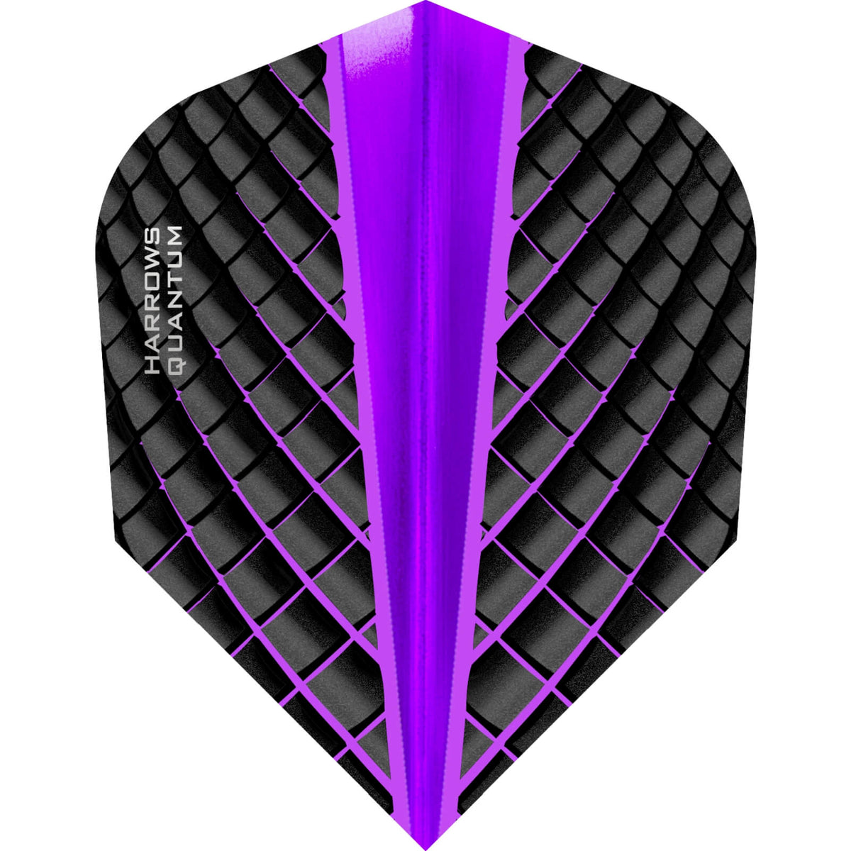 Dart Flights - Harrows - Quantum - Standard Dart Flights Purple