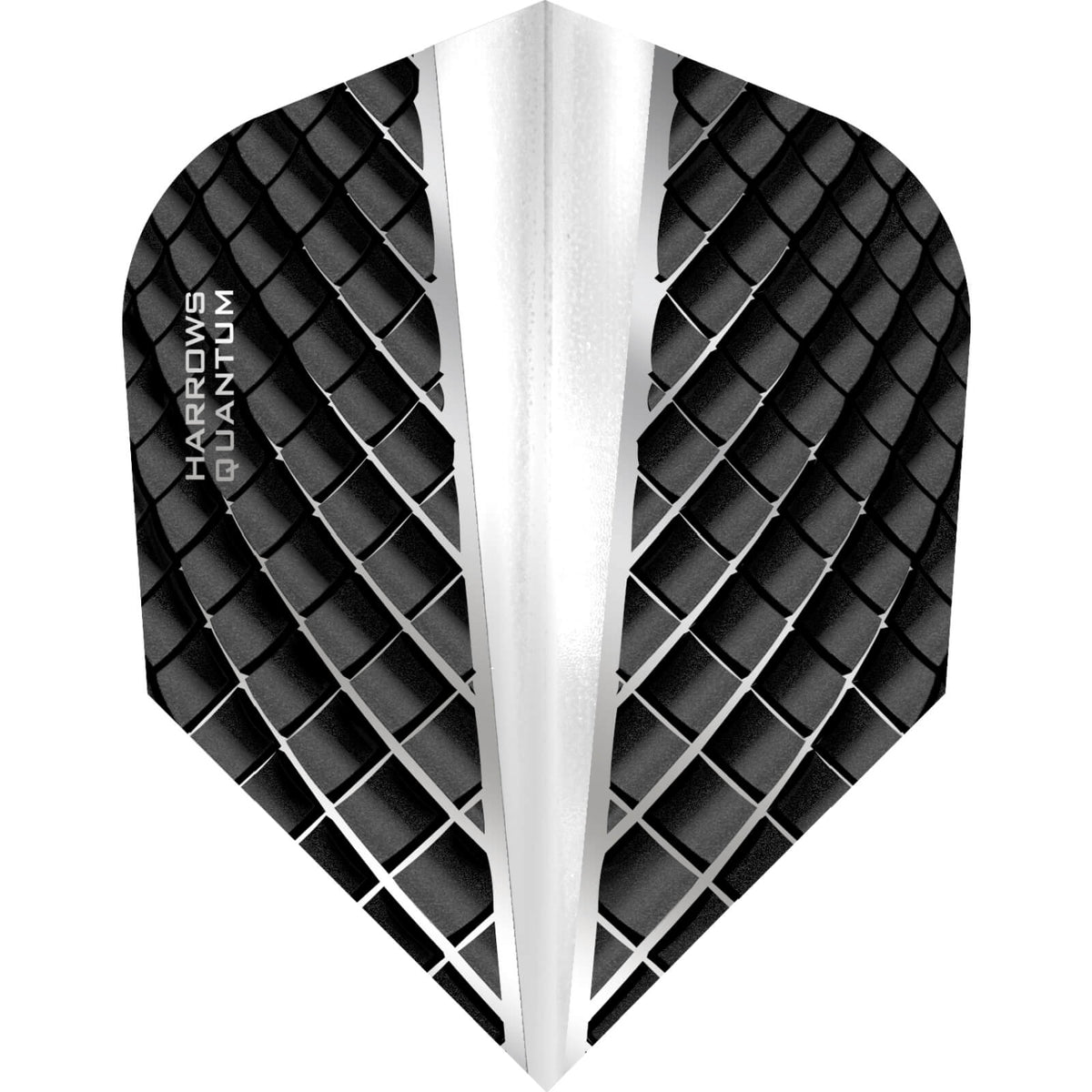 Dart Flights - Harrows - Quantum - Standard Dart Flights Clear