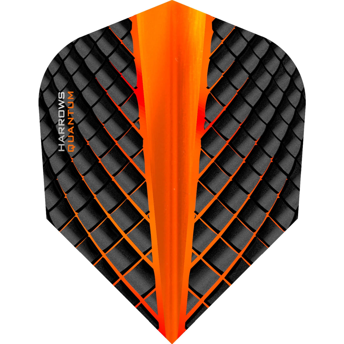 Dart Flights - Harrows - Quantum - Standard Dart Flights Orange