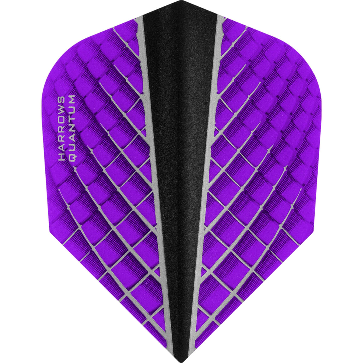 Dart Flights - Harrows - Quantum-X - Standard Dart Flights Purple