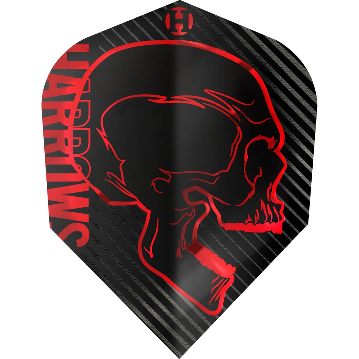 Dart Flights - Harrows - Rage - Standard Dart Flights Red
