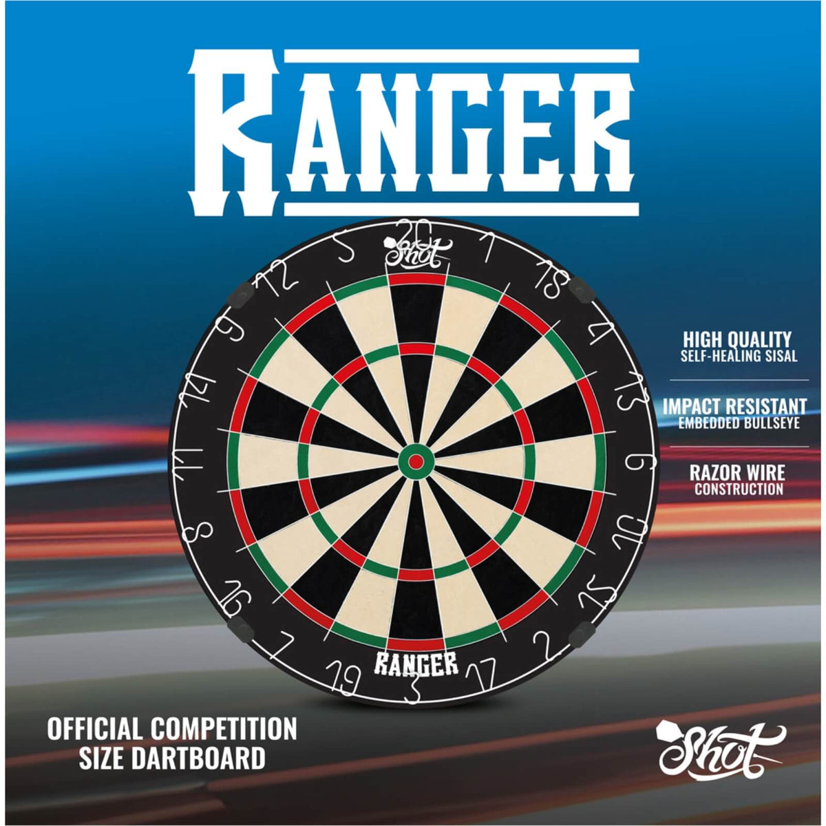 Dartboards - Shot - Ranger Dartboard