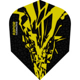 Harrows - Rapide-X - Standard Dart Flights - Yellow