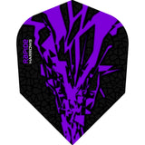 Harrows - Rapide-X - Standard Dart Flights - Purple