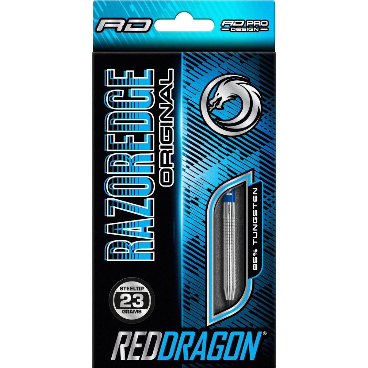 Darts - Red Dragon - Razor Edge Original Darts - Steel Tip - 85% Tungsten - 20g 21g 23g 24g 26g 28g 29g 30g 33g 