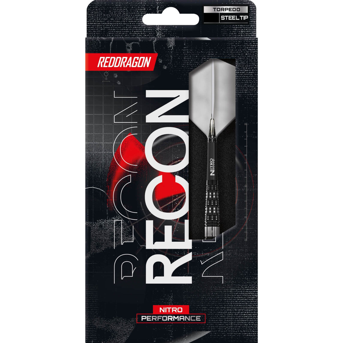 Darts - Red Dragon - Recon Torpedo Darts - Steel Tip - 90% Tungsten - 23g 25g