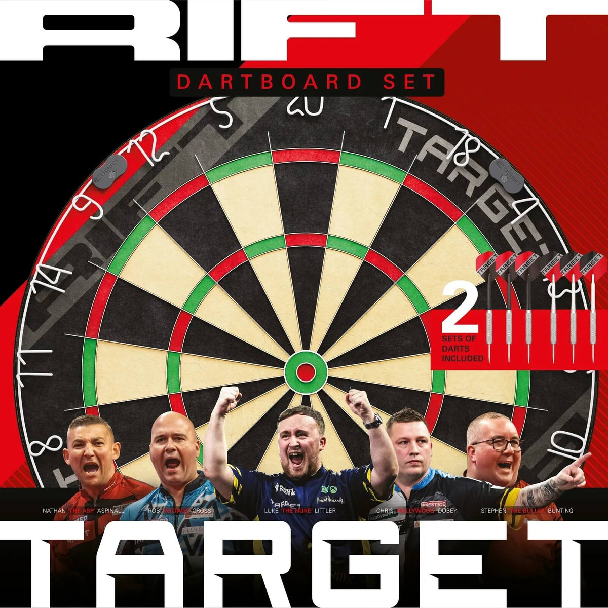 Target - Rift Dartboard Set
