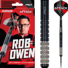 Red Dragon - Rob Owen Darts - 90% Tungsten - 22g -