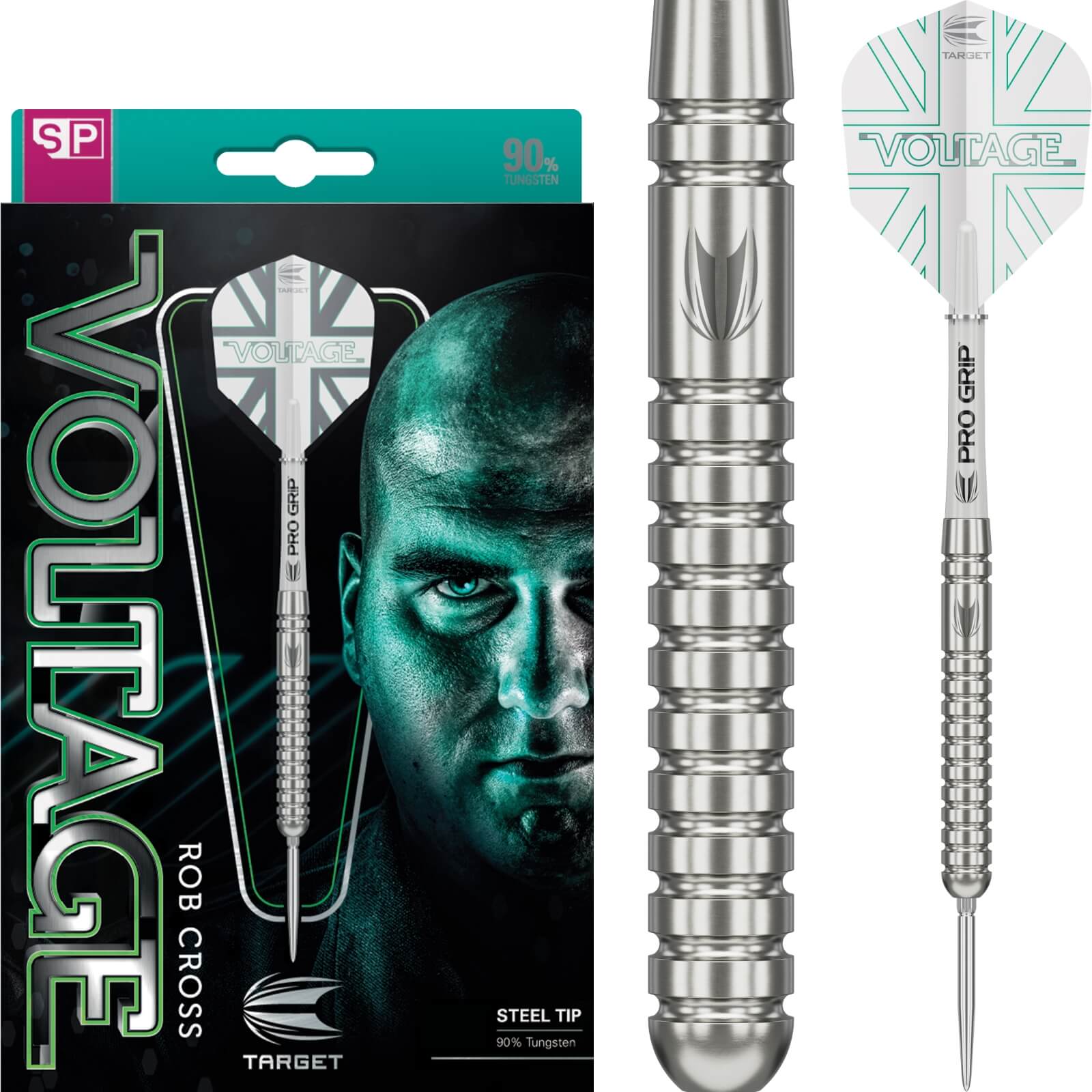 Darts - Target - Rob Cross Gen 1 Darts - Swiss Point - Steel Tip - 90% Tungsten - 21g 23g