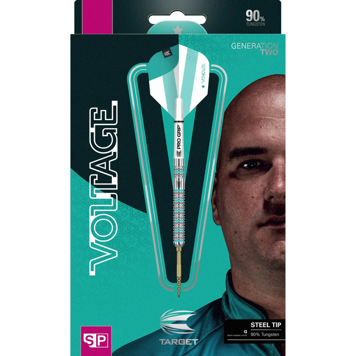Darts - Target - Rob Cross Gen 2 Darts - Swiss Point - Steel Tip - 90% Tungsten - 21g 23g 25g 