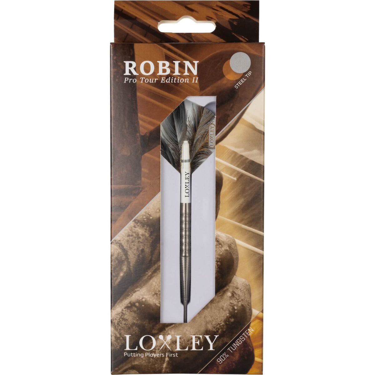 Darts - Loxley - Robin Pro Tour Edition 2 Darts - Steel Tip - 90% Tungsten - 22g 24g