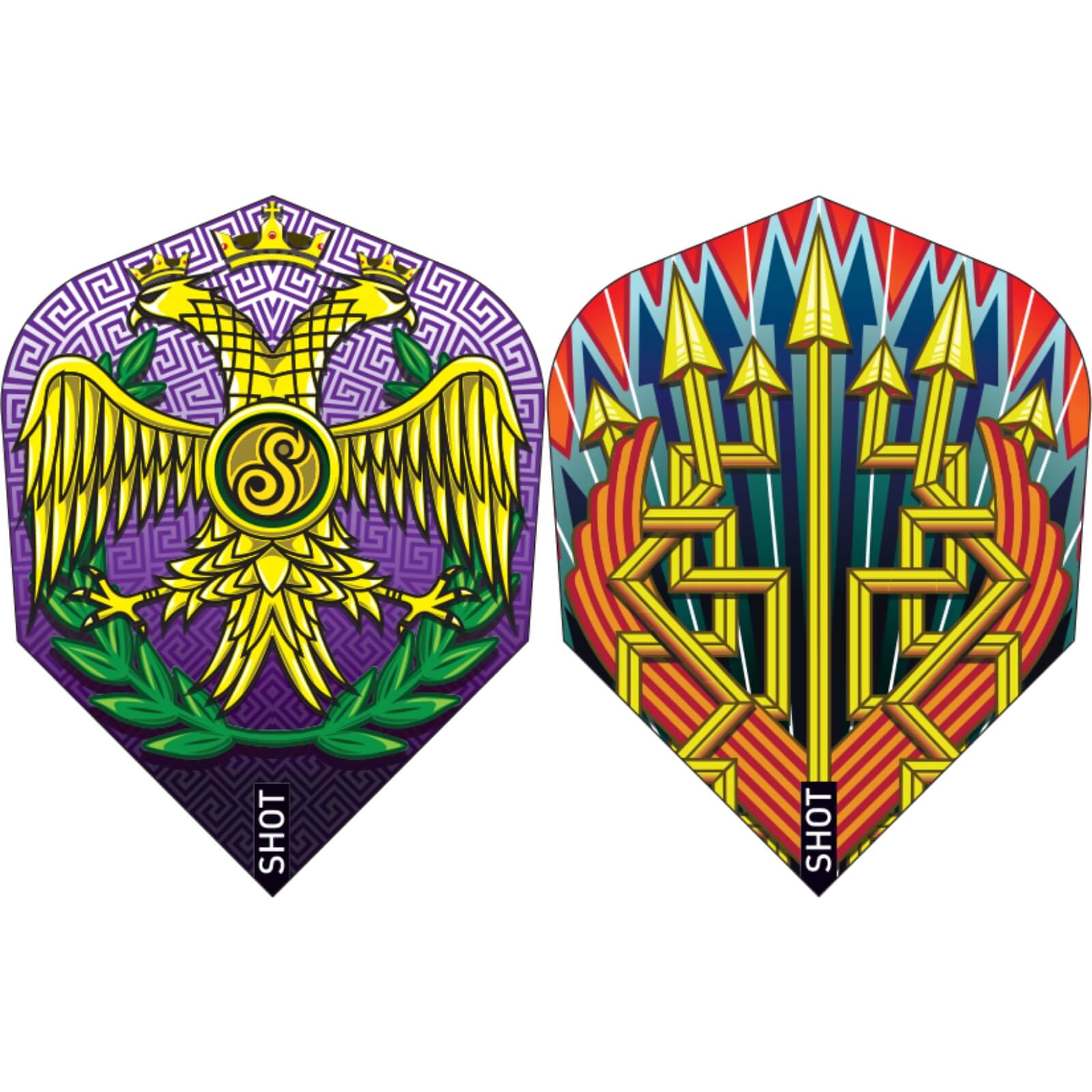 Shot - Roman Empire - Standard Dart Flights -