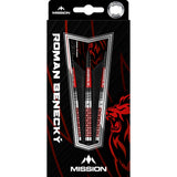 Mission - Roman Benecky Darts - Soft Tip - 90% Tungsten - 18g -