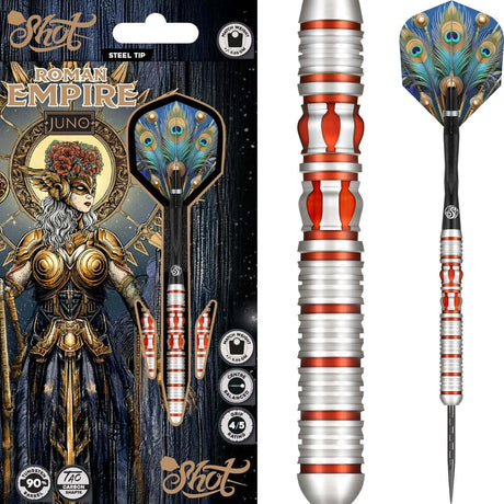 Shot - Roman Empire Juno Darts - 90% Tungsten - 23g 24g 25g 27g -